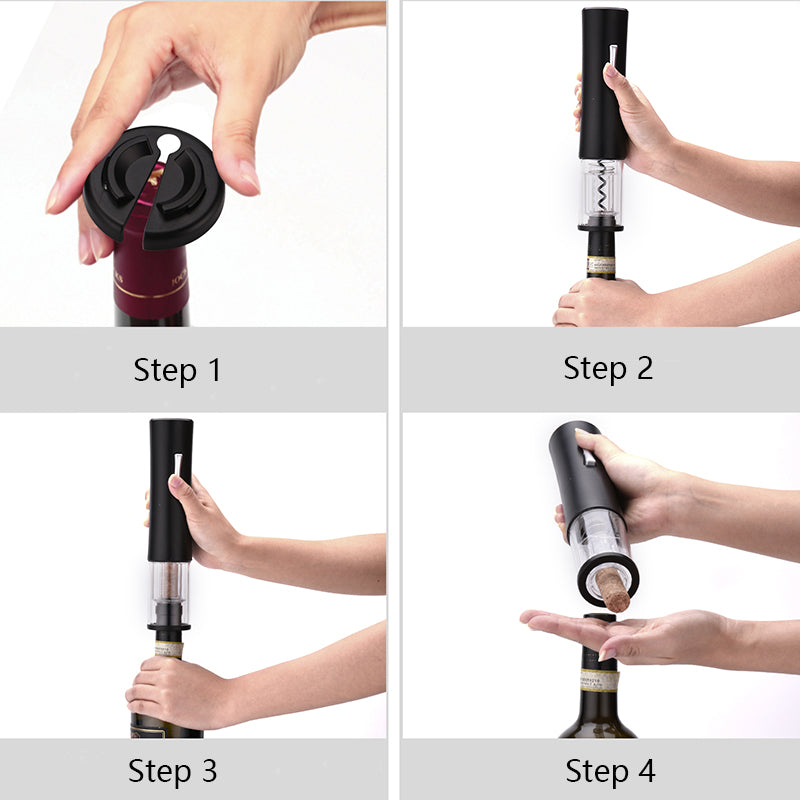 雅エレガンスと実用性でワインを堪能 ™ !🍷✨ プレミアムステンレス製オープナー。